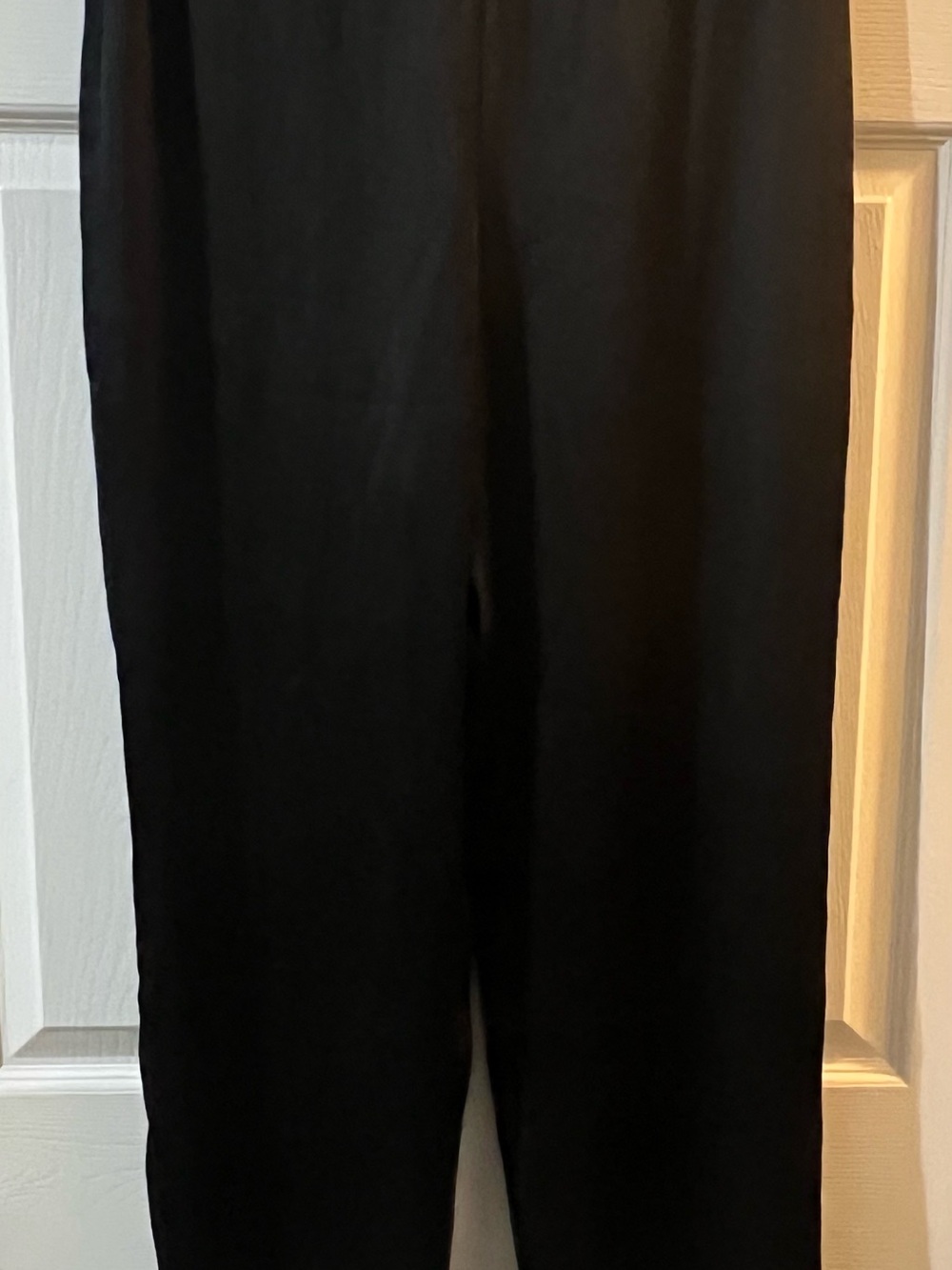 Calvin Klein Women Black Wide Leg Elastic Waist